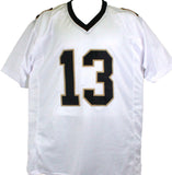 Michael Thomas Autographed White Pro Style Jersey- Beckett W Hologram *Silver