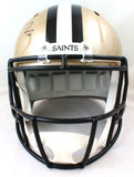 Michael Thomas Autographed Saints Speed F/S Helmet- Beckett W Hologram *Black