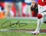 Kyler Murray Signed Cardinals Eagle Eye White Cleats 16x20 Photo- BA W *Black