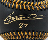 Vladimir Guerrero Jr. Autographed Rawlings OML Black Baseball-Beckett W Auth *Go