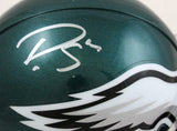 Darius Slay Autographed Philadelphia Eagles Mini Helmet- Beckett W Holo*Silver