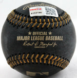 Jeff Bagwell Autographed Rawlings OML Black Baseball *thick - Tristar *Gold
