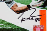 George Kittle Signed SF 49ers 8x10 Diving Catch Vs Saints Photo- BA W Holo *Blk