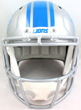 TJ Hockenson Autographed Detroit Lions F/S Speed Helmet- Beckett W Holo *Black