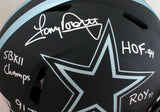 Tony Dorsett Signed Cowboys F/S Eclipse Speed Authentic Helmet w/ 5 Insc-Beckett