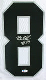 Bryan Edwards #89 Autographed White Pro Style Jersey- Beckett W Auth *8