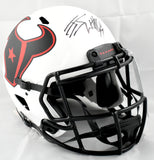 JJ Watt Autographed Houston Texans F/S Lunar Speed Authentic Helmet - JSA W