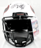 JJ Watt Autographed Houston Texans F/S Lunar Speed Authentic Helmet - JSA W