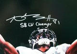 Antonio Brown Signed Buccaneers 16x20 Spotlight Photo w/ SB Insc-Beckett W Holo