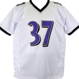 Deion Sanders Autographed White Pro Style Jersey - Beckett W Hologram *Silver