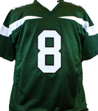 Elijah Moore Autographed Green Pro Style Jersey - Beckett W Hologram *Black