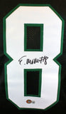 Elijah Moore Autographed Black Pro Style Jersey - Beckett W Hologram *Black