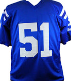 Kwity Paye Autographed Blue Pro Style Jersey- Beckett W Hologram *Black