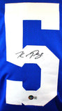 Kwity Paye Autographed Blue Pro Style Jersey- Beckett W Hologram *Black