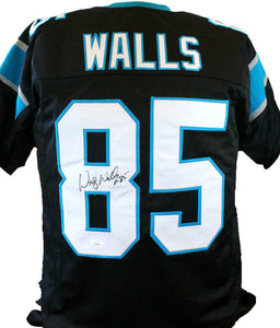 Wesley Walls Autographed Black Pro Style Jersey- JSA Witnessed Auth *Black