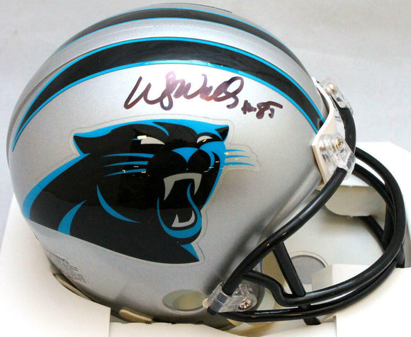 Wesley Walls Autographed Carolina Panthers Mini Helmet