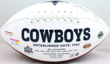 Tony Dorsett Autographed Dallas Cowboys Logo Football- Beckett W Hologram *Black