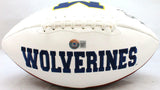 Kwity Paye Signed Michigan Wolverines Logo Football w/ Go Blue-BeckettW Hologram