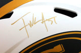 Frank Gore Autographed San Francisco 49ers F/S Lunar Speed Helmet - JSA W *Gold