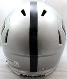 Warren Sapp Signed Oakland Raiders Full Size Speed Helmet w/ HOF- Beckett W Holo