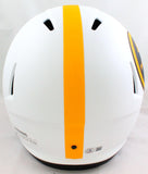 Troy Polamalu Signed F/S Steelers Lunar Speed Helmet-Beckett W Hologram *Black