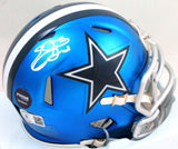 Emmitt Smith Autographed Dallas Cowboys Blaze Mini Helmet-Beckett W Hologram