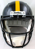 Joe Greene Autographed Steelers Speed F/S Helmet w/ HOF-Beckett W Holo *Silver