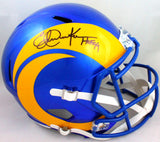 Eric Dickerson Autographed F/S LA Rams 2020 Speed Helmet With HOF-Beckett W Holo