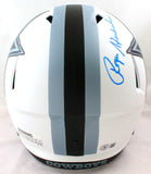 Roger Staubach Autographed Cowboys Lunar Speed F/S Helmet- Beckett W Hologram