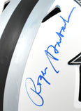 Roger Staubach Signed Cowboys Lunar Speed F/S Authentic Helmet-Beckett W Holo