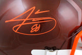 Jarvis Landry Autographed Cleveland Browns F/S Flash Speed Helmet-Beckett W Holo