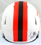 Jarvis Landry Signed Cleveland Browns Lunar Speed Mini Helmet-Beckett W Hologram