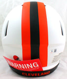 Odell Beckham Signed Browns F/S Lunar Speed Authentic Helmet-Beckett W Hologram