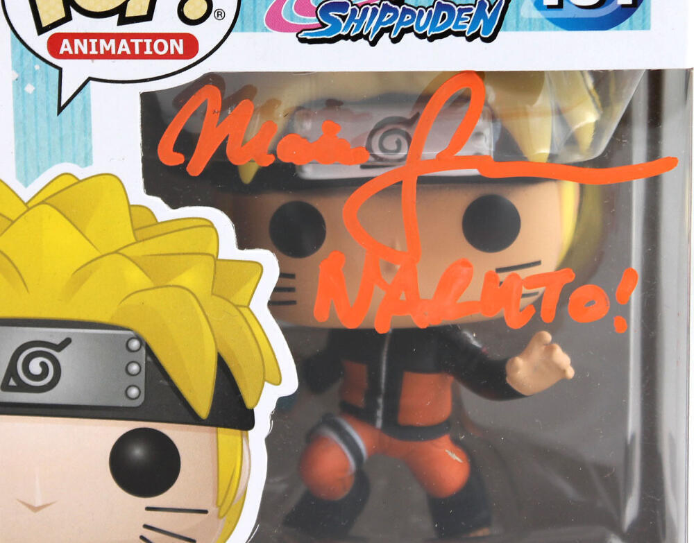 Signed Naruto store funko