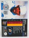 2000 Pacific Prism #99 Deion Sanders Dallas Cowboys Autograph Beckett Witness