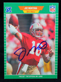 1989 Pro Set #381 Joe Montana San Francisco 49ers Auto Beckett Witness