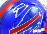 Stefon Diggs Signed Buffalo Bills Flash Speed Mini Helmet-Beckett W Holo *Silver