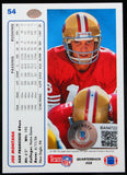 1991 Upper Deck #54 Joe Montana 49ers Autograph Beckett Witness