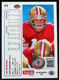 1991 Upper Deck #54 Joe Montana 49ers Autograph Beckett Witness