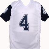 Dak Prescott Autographed White Alternate Pro Style Jersey-Beckett W Hologram