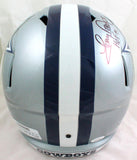 Tony Dorsett Autographed Dallas Cowboys F/S Speed Helmet w/ HOF-JSA W *Black