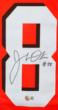 Jeremiah Owusu-Koramoah Autographed Orange Pro Style Jersey-BA W Hologram *8