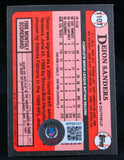 1989 Topps Traded #110T Deion Sanders RC New York Yankees Autograph Beckett Witness