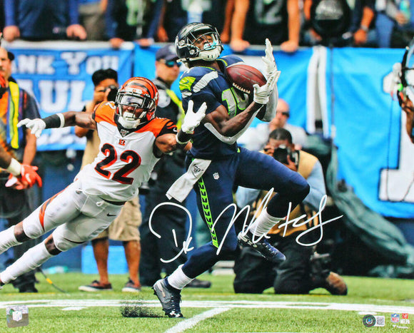 DK Metcalf Signed Seattle Seahawks 16x20 v. Bengals FP Photo-Beckett W Hologram