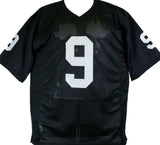 Shane Lechler Autographed Black Pro Style Stat Jersey- Beckett W Hologram *Black