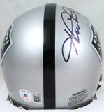 Shane Lechler Autographed Oakland Raiders Mini Helmet w/Insc.-Beckett W Hologram