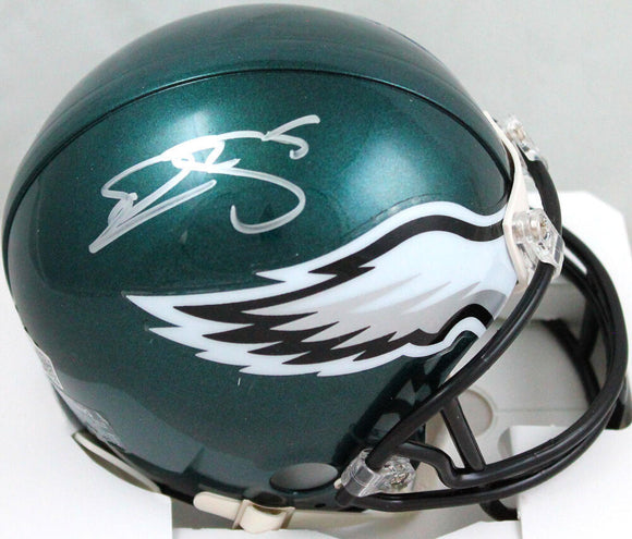 Donovan McNabb Autographed Philadelphia Eagles Mini Helmet-Beckett W Hologram