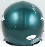 Michael Vick Autographed Philadelphia Eagles Mini Helmet-JSA W *Silver