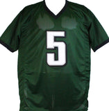 Donovan McNabb Autographed Green Pro Style Jersey-Beckett W Hologram *Black