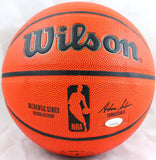 Allen Iverson Autographed Official NBA Wilson Basketball-JSA W *Silver